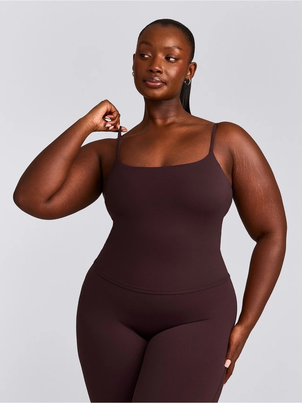 Oner Active SOFTMOTION™ STRAPPY MID TANK TOP WITH BUILT IN BRA SHELF